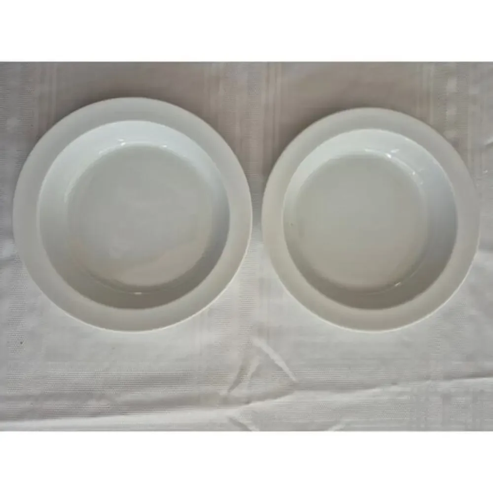 Vintage‎ Dansk Bistro Bisserup White Bowls Set 2 Made in Thailand Cottage core